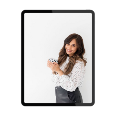 Ipad Mockup for Free SEO Website and Blogging Strategy Webinar