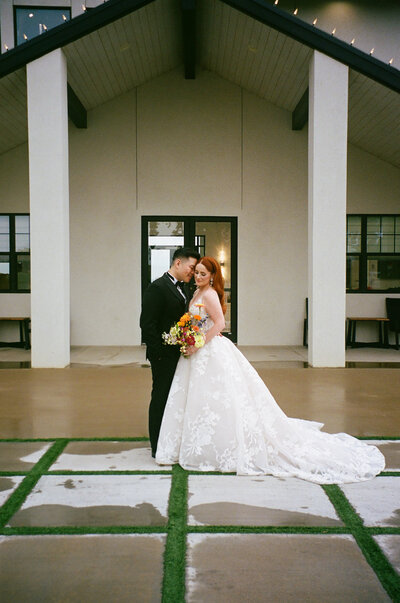 Glass Chapel West - Colorful Garden Party Styled Shoot on Film - Wynkoop Photography-116
