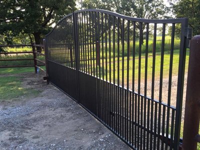 Ranch Rail Fence with Gate