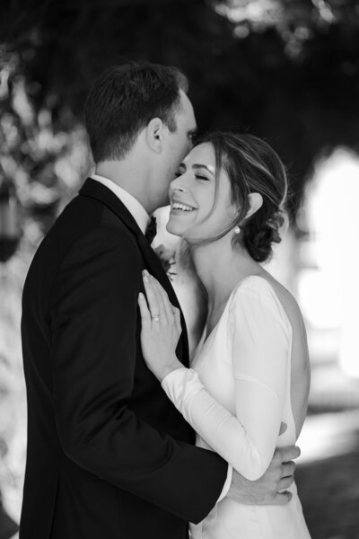 los angeles wedding captured on 35mm film