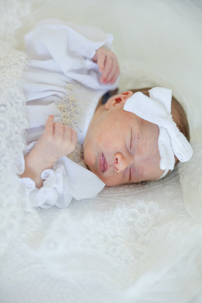 Ramsey and husband on wedding day