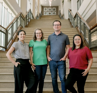 Mary Beth Lynn with her dog, Sadie