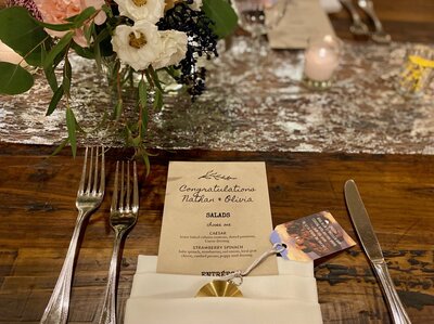 The Cabin Sedona experienced team is committed to delivering creative solutions for your special occasion needs. From coordinating your theme to customizing your menu, we take care of every detail.