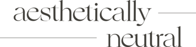 Aesthetically Neutral Logo