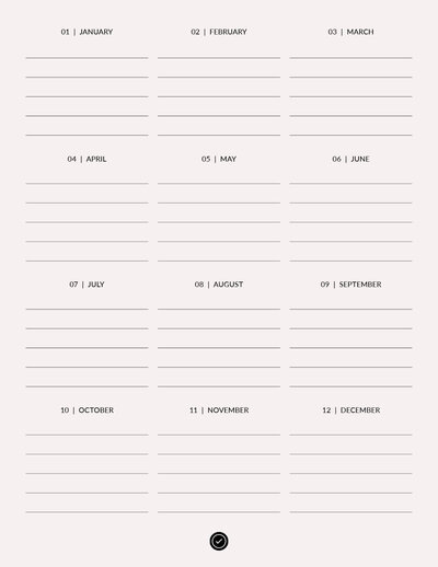 Notebook No 10 Digital Planner by Click 2 Plan-179