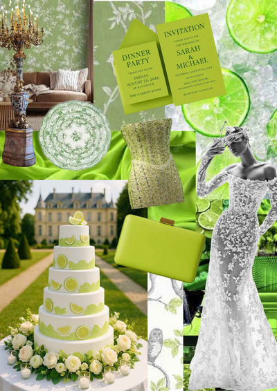 the ultimate lime yellow wedding trend for 2026
