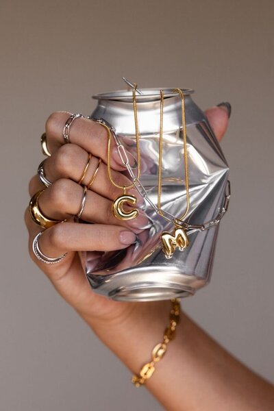 Cool & Chic ✨ _ Mixed Metal Jewelry & Effortless Edge