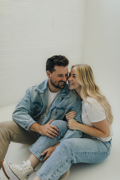 Missouri engagement studio session