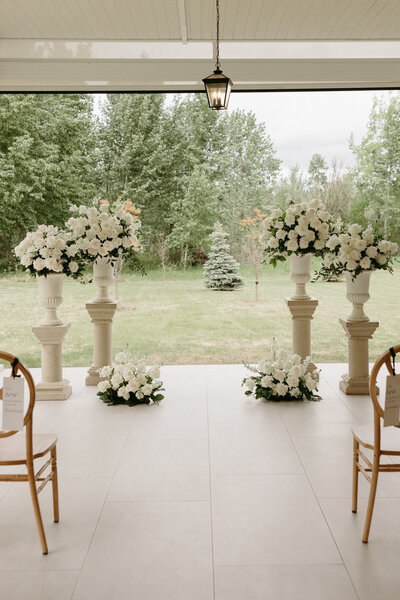 Outdoor Edmonton Wedding Venue