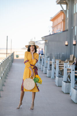 Beach branding photoshoot pier village