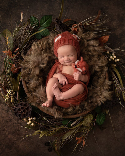 Newborn Portrait by Laura King Photography