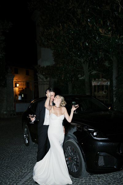 Late night wedding photos in North Carolina | Megan Smith Photography