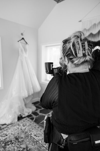 Married couple with their photographer