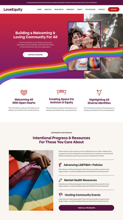 Human Rihts Website Human Rights Website Template | Studio Humankind
