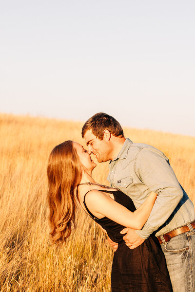 Montana engagement photo