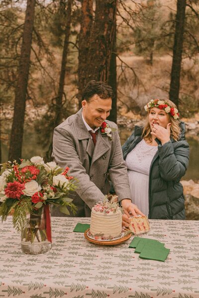 boise idaho couple eloping