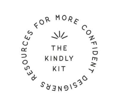 Circular Brand Stamp The Kindly Kit