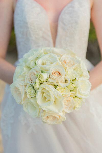 white Sands Maui Wedding Bouquet