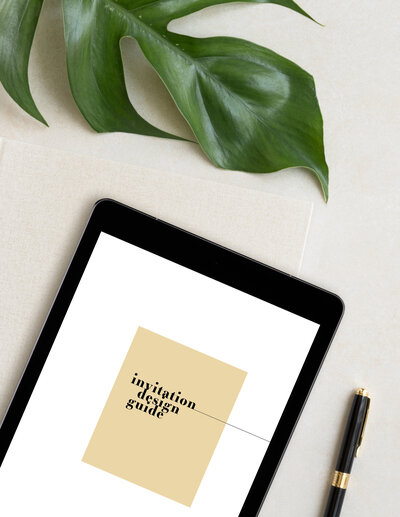 Invitation design guide