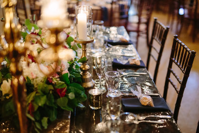 Wedding Venue table