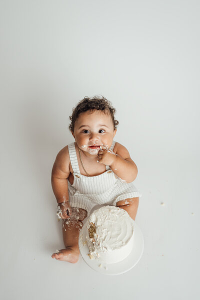 Cake Smash Photographer in South Tampa