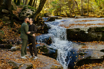 Gay Couple Eloping at their Destination Elopement in Miami by a Queer New York Wedding Photographer