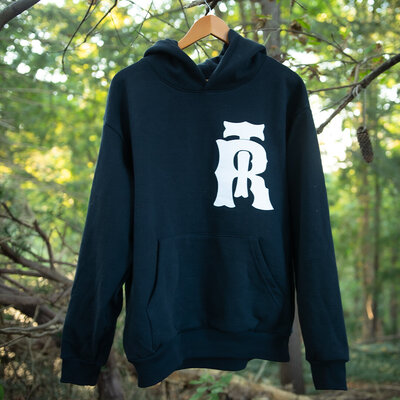 RT Monogram hoodie - navy 2