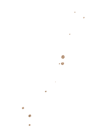 gold splatter