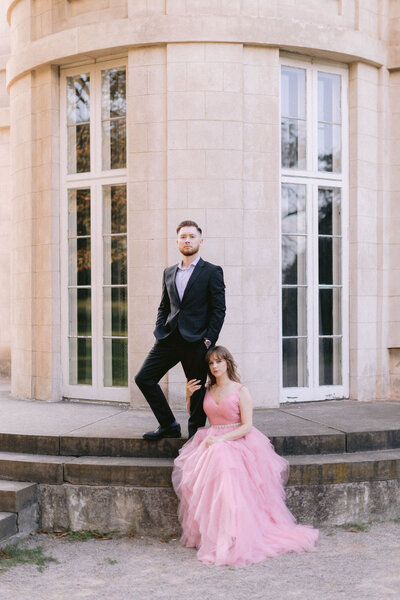Bride and Groom at Dundurn Castle