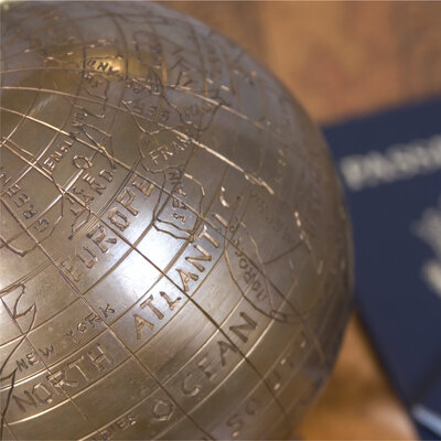 PHoto of Globe and Passports