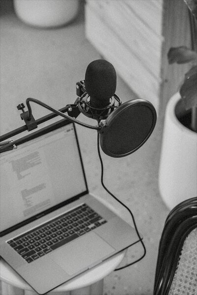 podcast recording