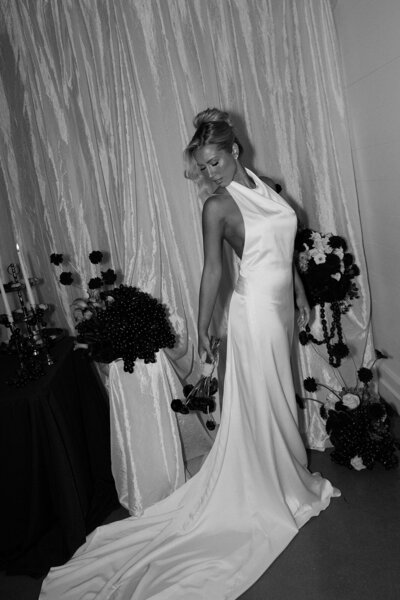 Best wedding planner in Indiana reviewing a timeline