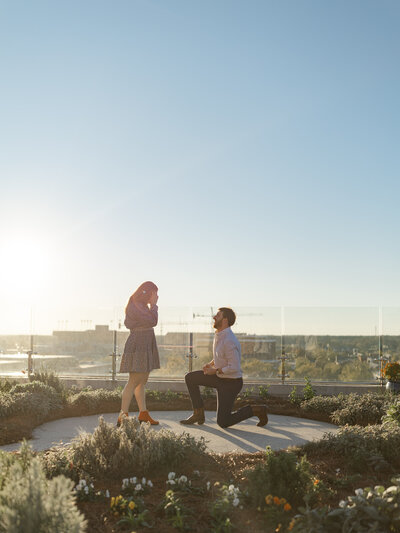 Film engagement photographer Alabama romantic session analog digital natural light.