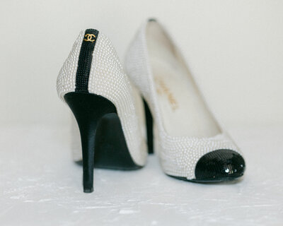 Bridal wedding  shoes.