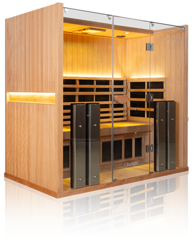 Clearlight Infared Sauna Sanctury Yoga 4 person