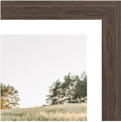 Frame Wood Grain Chocolate