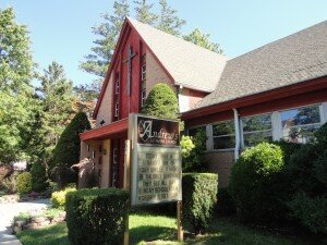 entrance to a new york church