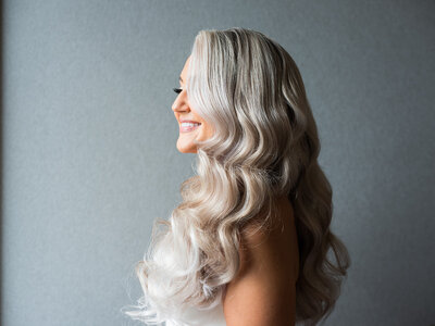 Stay on-trend with the latest wedding hairstyles crafted by our talented Philadelphia stylist