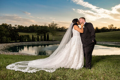 Baytown lake wedding