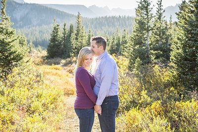 Engagement photos at Brainard Lake