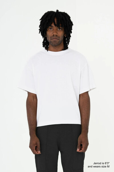 Boxier Tee White