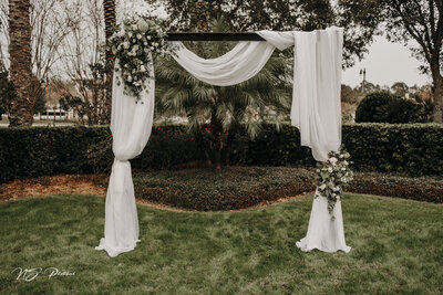 wedding arch at crosswater hall nocatee