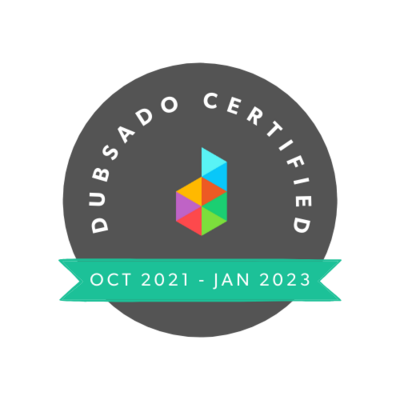 The Dubsado Certified Specialist Badge 2022