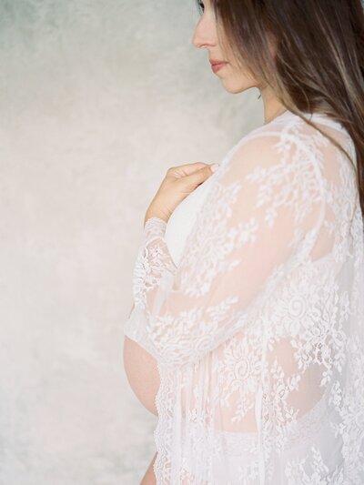 Heirloom albums are fully customizable by Nashville baby photographer Courtney Houk