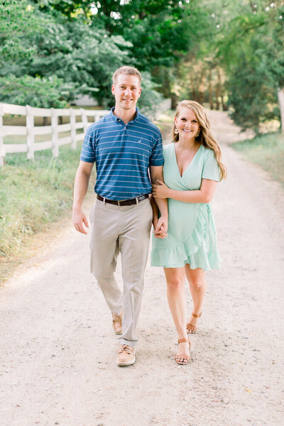 Richmond family photographer posing with her husband