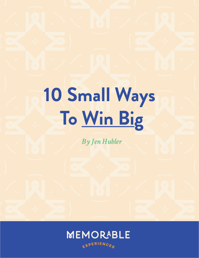 10 Small Ways To Win Big 2