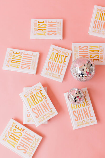 "Arise and Shine" this book will help you in times where life feels dark. Arise and Shine is a great book for women to read when they feel weary.