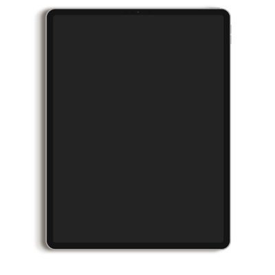 Flat Shadow 2 Transparent iPad