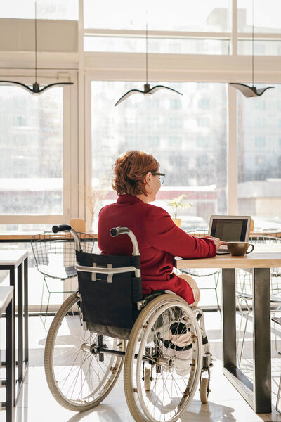 A disabled employee reaching out to Recruit the Employer for Outplacement Services