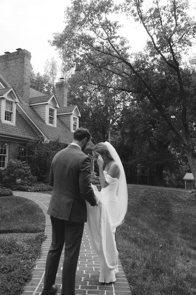 virginia bride and groom on wedding day, Virginia Bride and Groom First Look, Virginia Wedding Photographer, Richmond Wedding Photographer, DMV Wedding Photographer, Washington DC Wedding Photographer